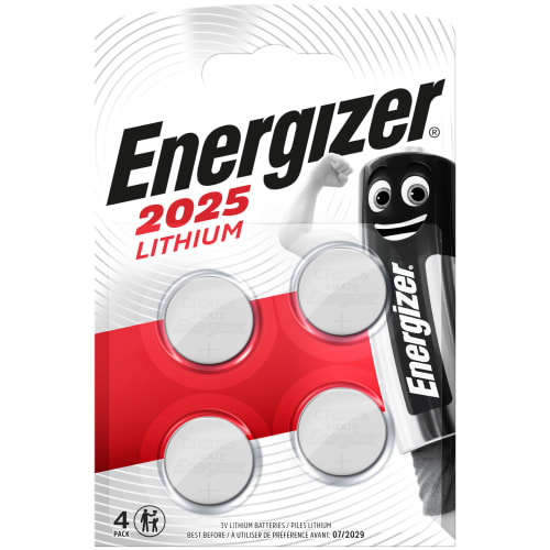 Energizer knapcellebatterier - CR2025