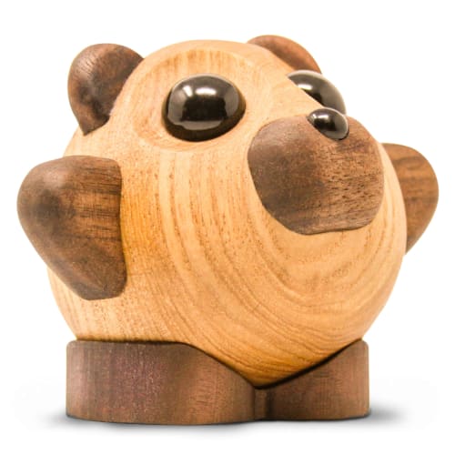 FableWood træfigur - Bjørnen Teddy