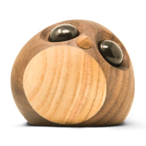 FableWood træfigur - Freddy den lille pingvin