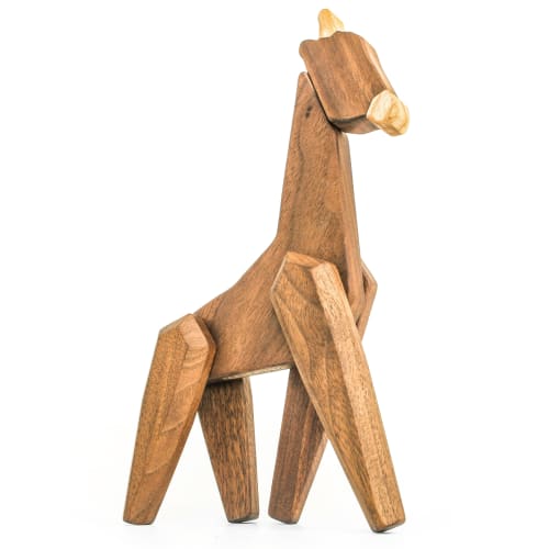 FableWood træfigur - Giraf
