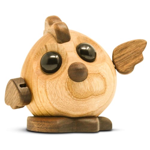 FableWood træfigur - Hønen Henny