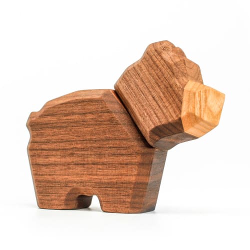 FableWood træfigur - Lille bjørn