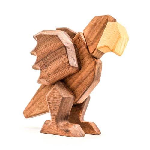 FableWood træfigur - Papegøje