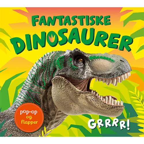 Billede af Fantastiske dinosaurer - Papbog hos Coop.dk