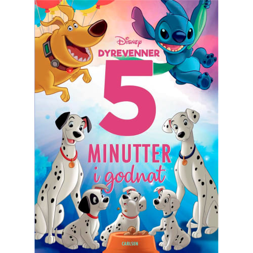 10: Fem minutter i godnat - Disney dyrevenner - Indbundet