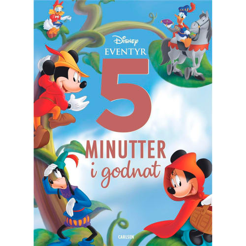 6: Fem minutter i godnat - Disney eventyr - Indbundet