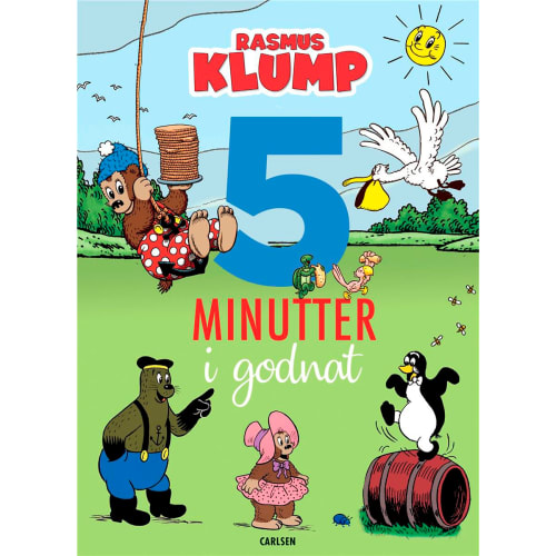 Fem minutter i godnat - Rasmus Klump - Indbundet