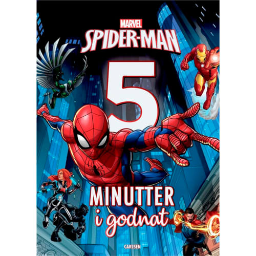 #1 - Fem minutter i godnat - Spider-Man - Indbundet