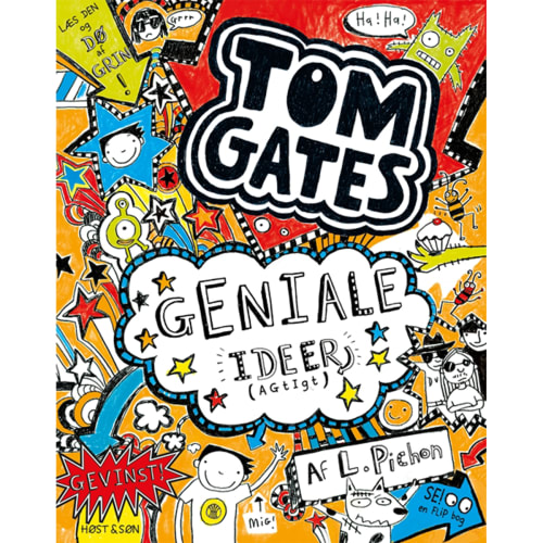 Geniale ideer - agtigt -Tom Gates 4 - Hæftet