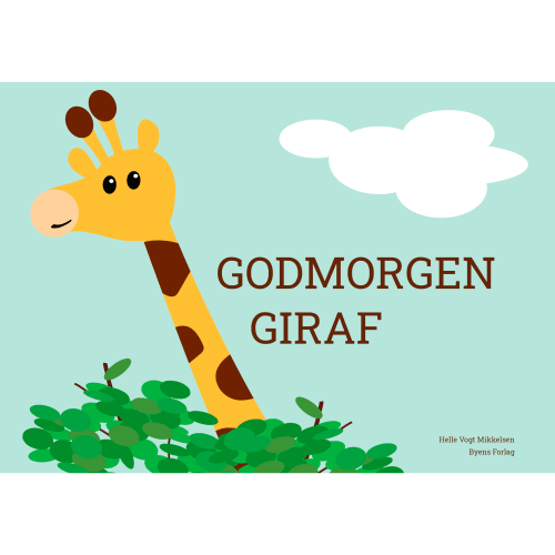 Godmorgen giraf  Papbog