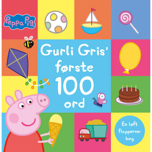 Gurli Gris første 100 ord  Papbog