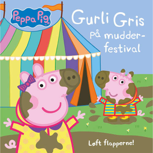 Billede af Gurli Gris på mudder-festival - Papbog hos Coop.dk