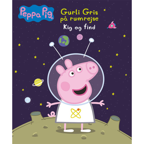 Gurli Gris på rumrejse  Kig og find  Papbog