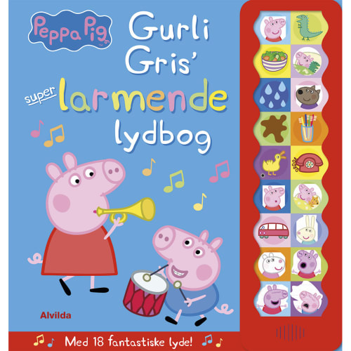 Gurli Gris' super larmende lydbog - Indbundet