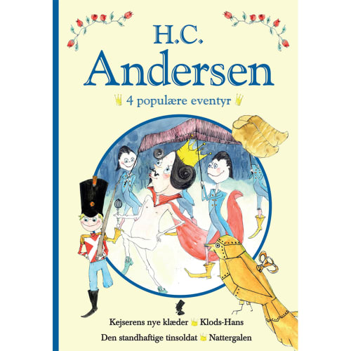 H. C. Andersen - 4 populære eventyr - Indbundet