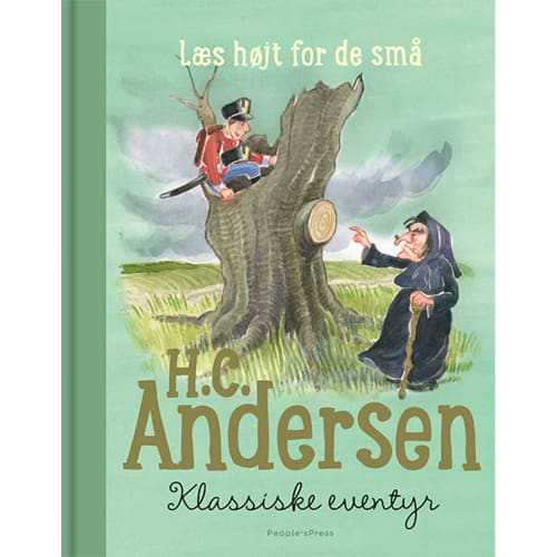 H. C. Andersen klassiske eventyr  læs højt for de små  Indbundet