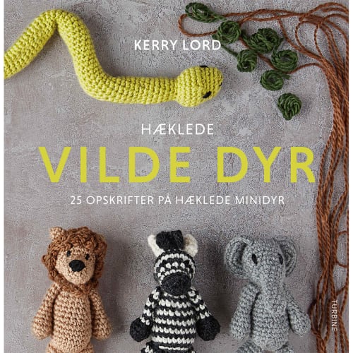 Hæklede vilde dyr - Hardback