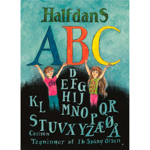 Halfdans ABC  Jubilæumsudgave  Papbog