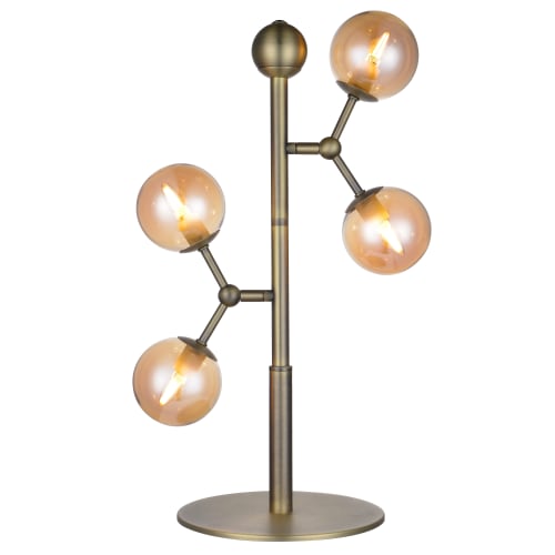 Halo Design bordlampe - Atom - Amber