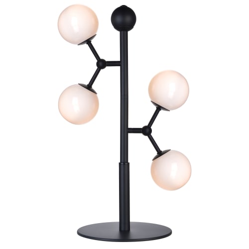 Halo Design bordlampe - Atom - Opalhvid