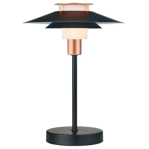 Halo Design bordlampe - Rivoli - Sort/kobber