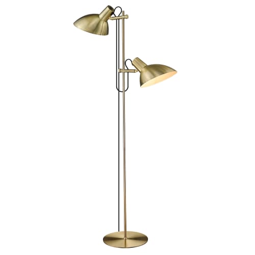 Halo Design gulvlampe - Metropole - Messing