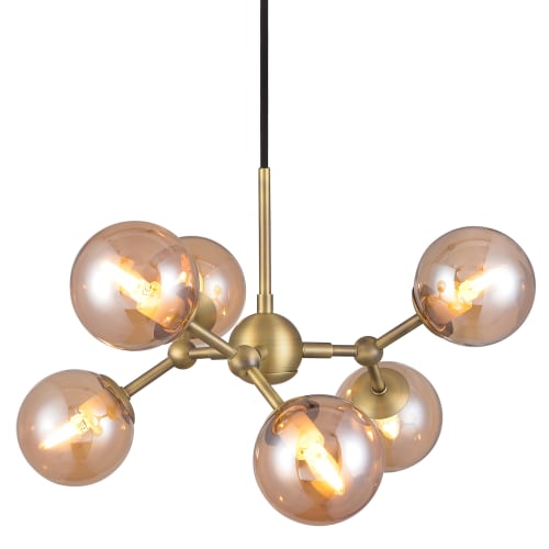 Halo Design lysekrone - Atom - Amber