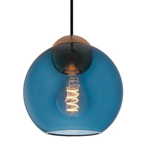 Halo Design pendel - Bubbles - Blå