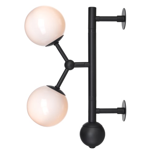 Halo Design væglampe - Atom - Opalhvid