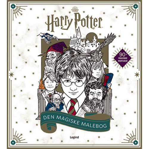 Harry Potter - Den magiske malebog - Hæftet