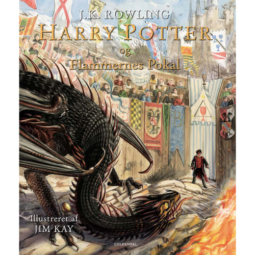 Harry Potter og Flammernes Pokal - Illustreret udgave - Indbundet