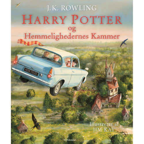 Harry Potter og Hemmelighedernes Kammer - Illustreret udg. - Indbundet