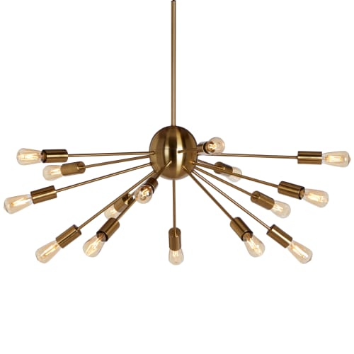 Herstal pendel - Mir - Satin Brass