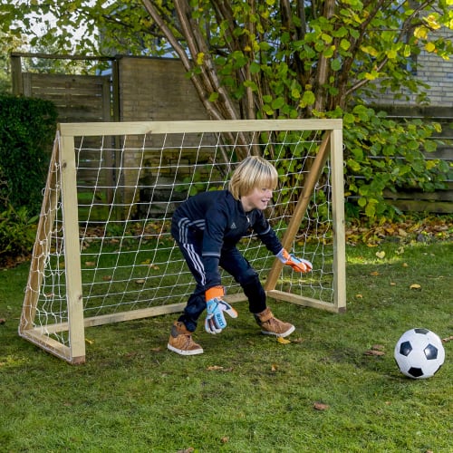 Homegoal fodboldmål - Classic Mini - Natur