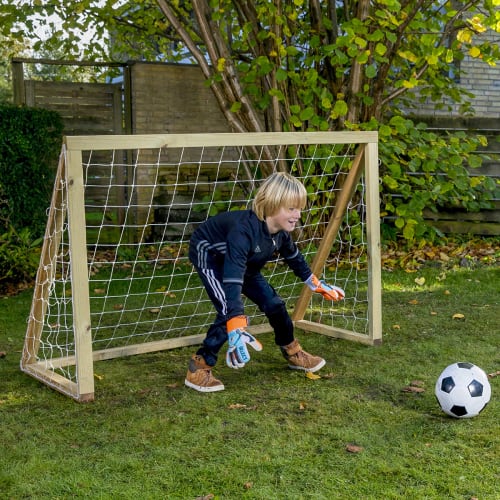 Homegoal fodboldmål - Classic Mini - Natur