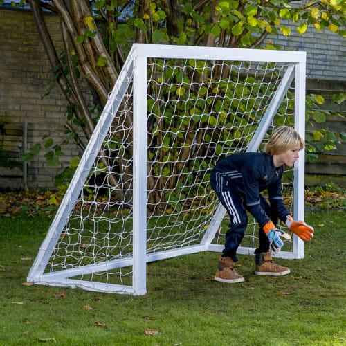 Homegoal Fodboldmål - Pro Junior - Hvid