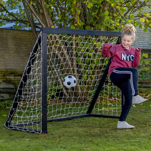 Billede af Homegoal fodboldmål - Pro Junior - Sort hos Coop.dk