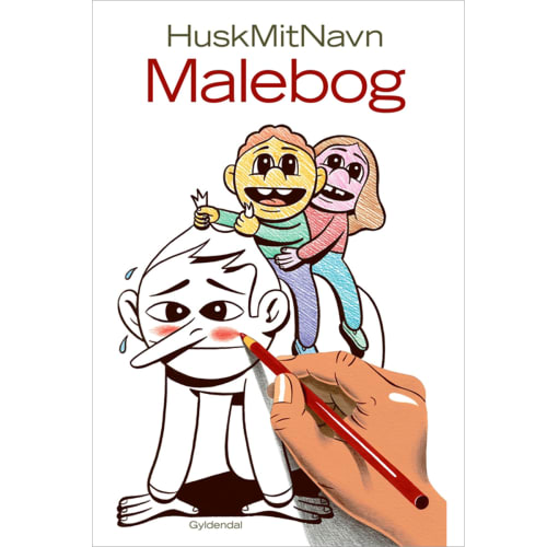 HuskMitNavn malebog - Hæftet