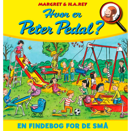 Hvor er Peter Pedal? - En findebog for de små - Indbundet