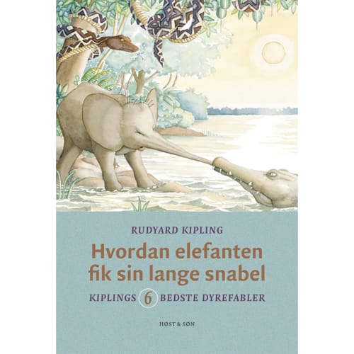 Billede af Hvordan elefanten fik sin lange snabel - m.fl. dyrefabler - Indbundet hos Coop.dk