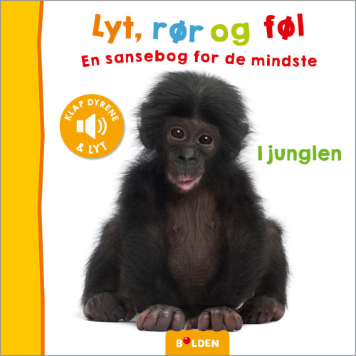 I junglen - Lyt, rør og føl - Papbog