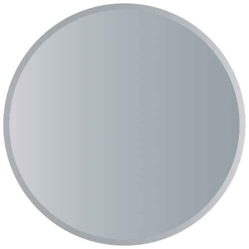 Incado spejl - Modern Mirrors - Silver - Ø 80 cm