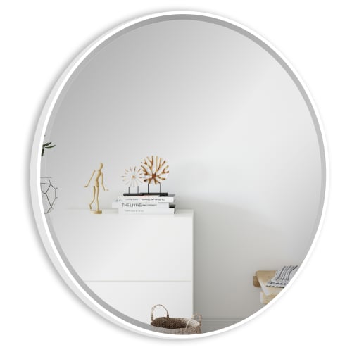 Incado spejl - Modern Mirrors - White - Ø 100 cm