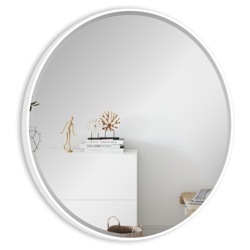 Billede af Incado spejl - Modern Mirrors - White - Ø 60 cm