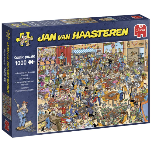 Jan van Haasteren puslespil - De nationale puslespilmesterskaber