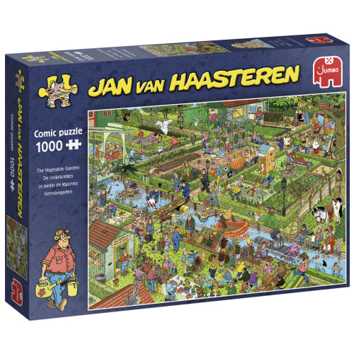Jan van Haasteren puslespil - Grøntsagshaven