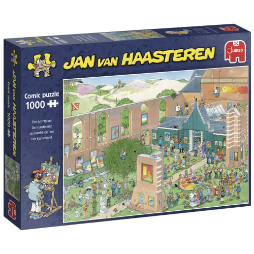 Jan van Haasteren puslespil - Kunstmarkedet