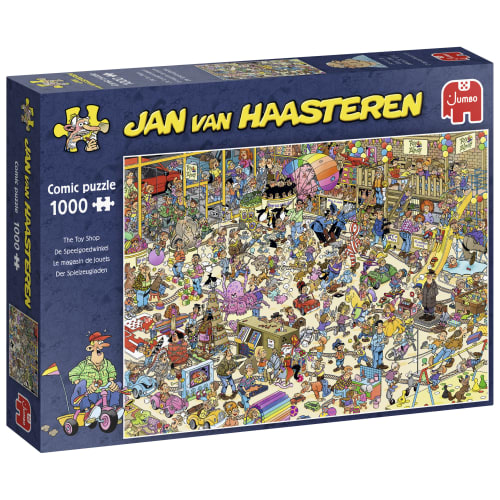 Jan van Haasteren puslespil - Legetøjsbutikken