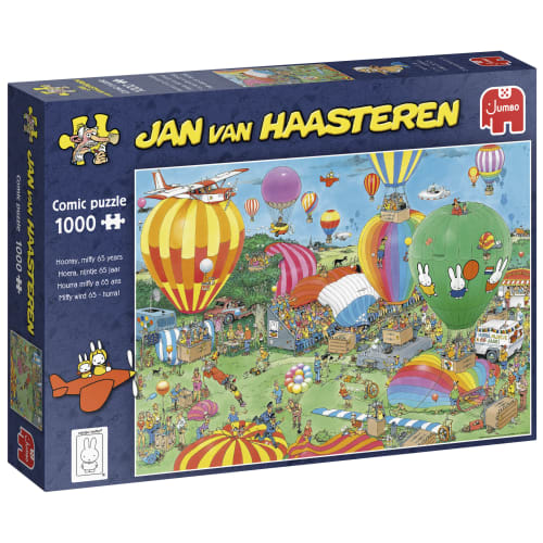 Jan van Haasteren puslespil - Miffy 65 år