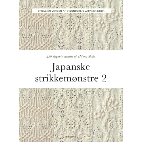 Japanske strikkemønstre 2 - Hæftet